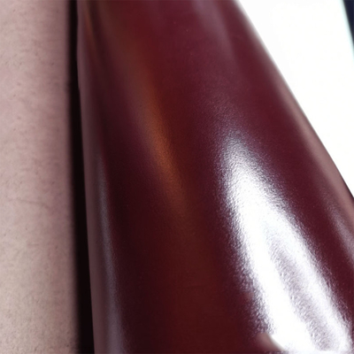 Dobra de couro artificial ostentando do PVC dos bens do vinho tinto resistente