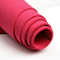 couro sintético do PVC de 1.0mm Rose Red Microfiber Leather Fabric para sapatas
