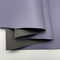 PVC 1.55mm material de couro de Grey Litchi Pattern Upholstery do cal densamente