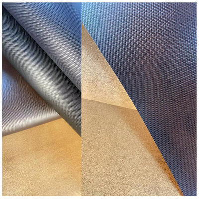 Solvente de couro artificial da tela do plutônio da grão de Eco Napa - o silicone livre mancha resistente