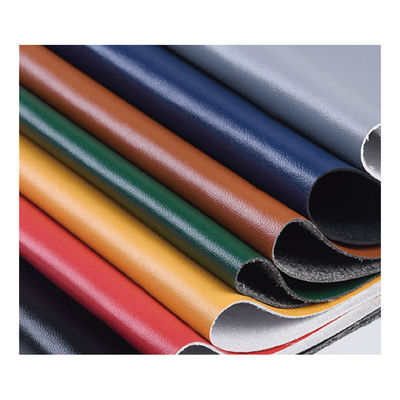 O plutônio amigável de Eco Microfiber personalizado colore a tela de couro sintética para sacos