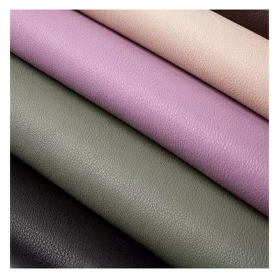 O falso cobre o plutônio da tela revestiu o couro da tela de Microfiber para bolsas